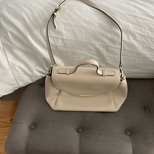 Kate Spade gently worn purse ivory.      #poshmark